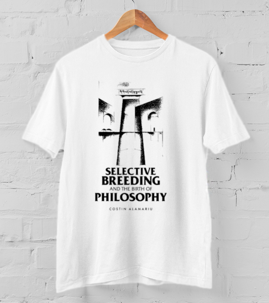 Selective Breeding And The Birth Of Philosophy Costin Alamariu Architectural Pillar Structure T-Shirt