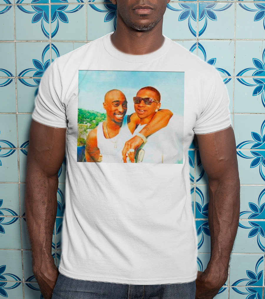 Tupac X Lil B Friendship Vibes T-Shirt