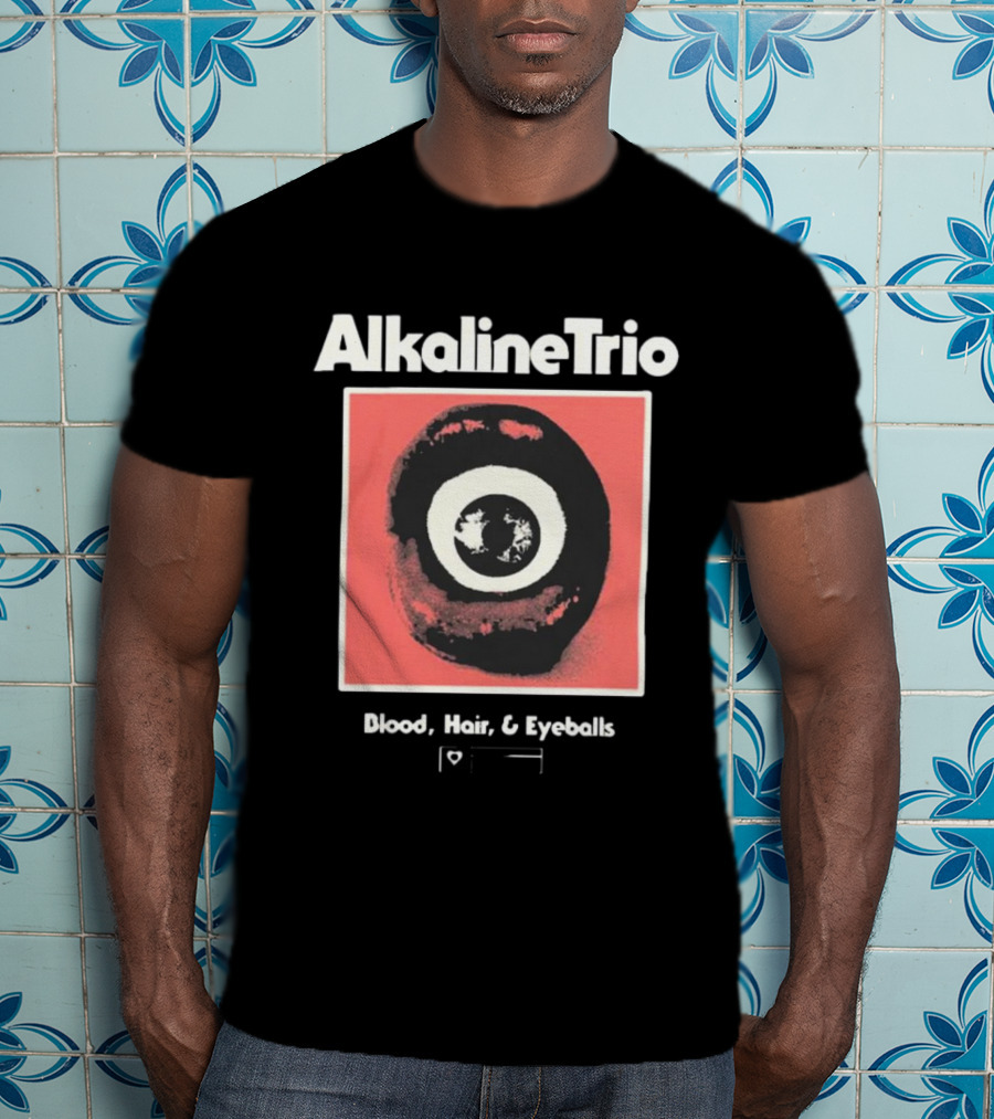 Alkaline Trio Blood Eye Lips Iconic T-Shirt