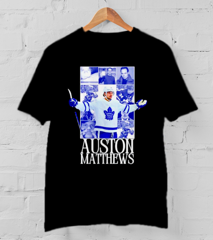Auston Matthews Toronto Maple Leafs Eras Tour T-Shirt