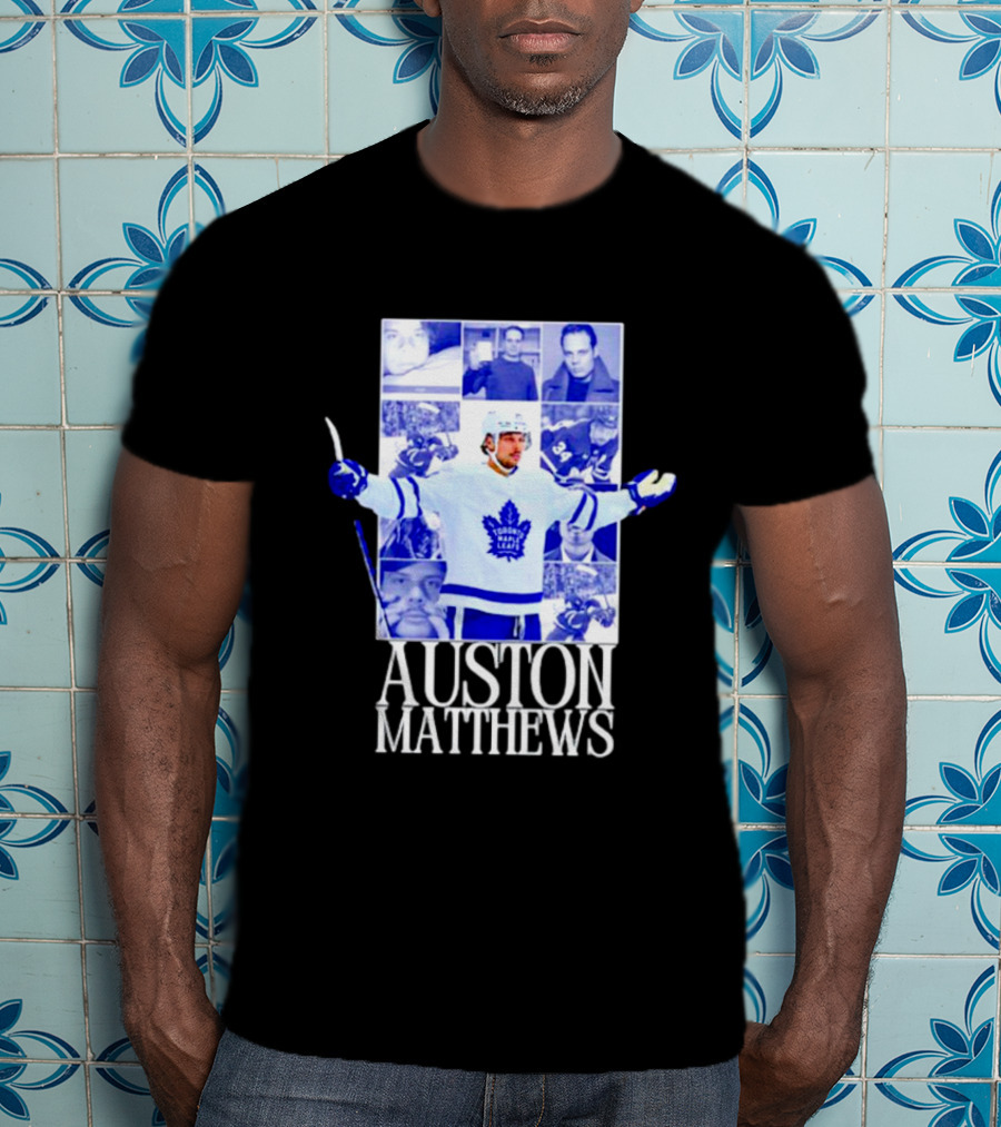 Auston Matthews Toronto Maple Leafs Eras Tour T-Shirt