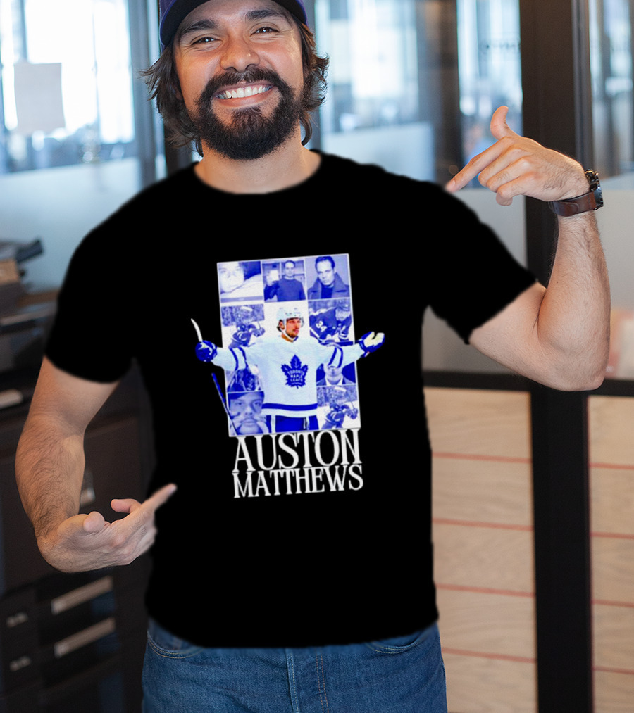 Auston Matthews Toronto Maple Leafs Eras Tour T-Shirt