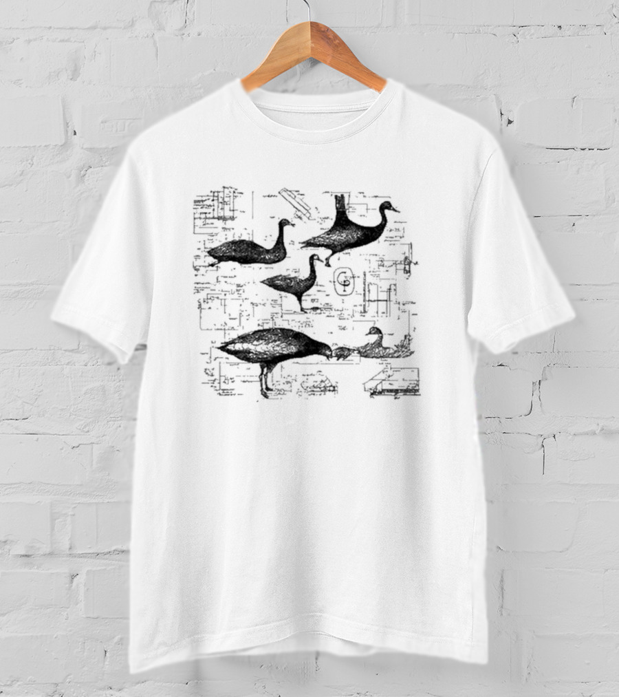 Caroline Polachek Gooses Information Vintage Blueprint Aesthetic T-Shirt