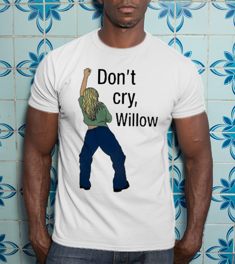 Don't Cry Willow Woman Dancing Back View T-Shirt