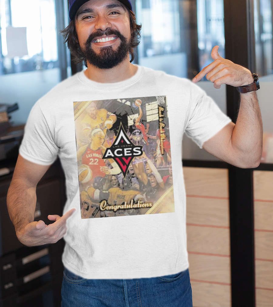 Las Vegas Aces Congratulations Raise The Stakes Basketball T-Shirt