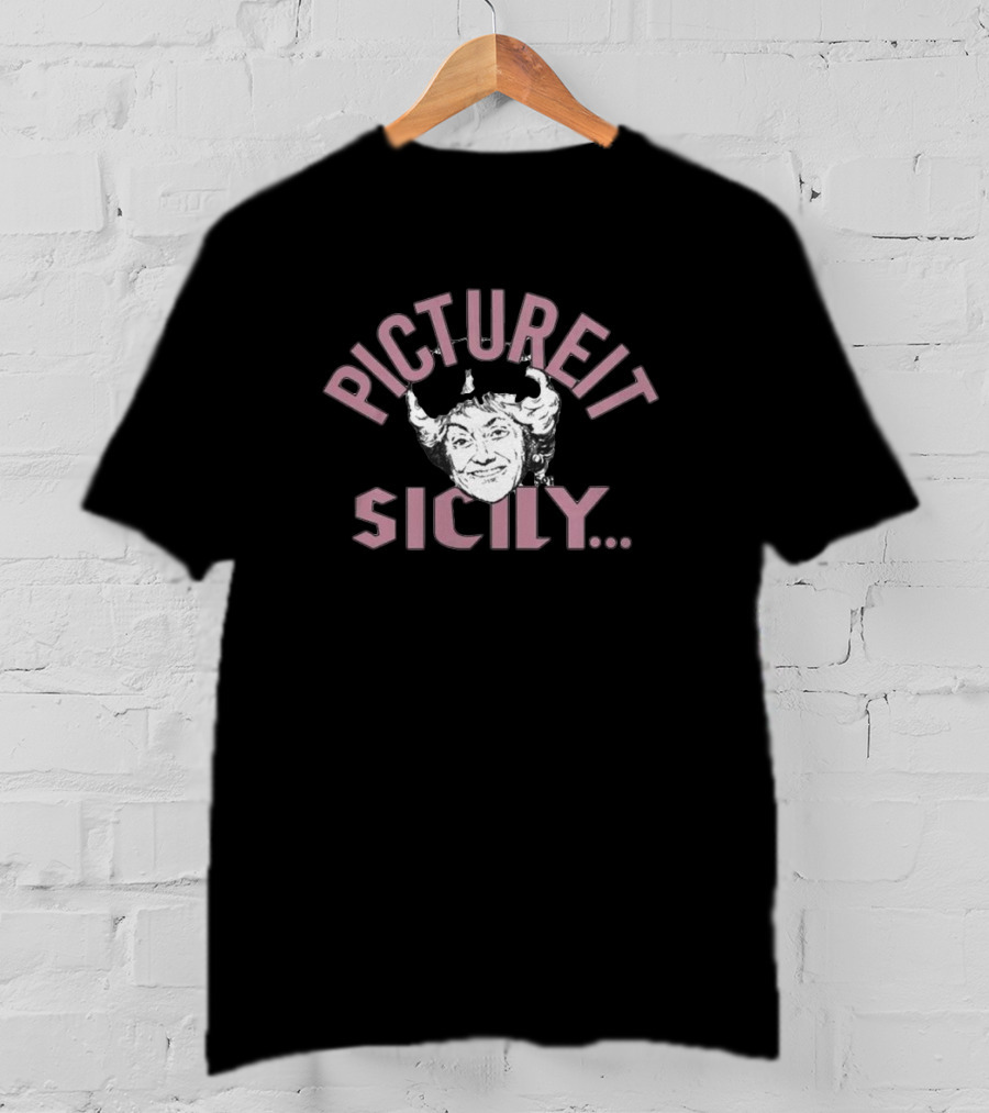 Picture It Sicily The Golden Girls Sophia Face T-Shirt