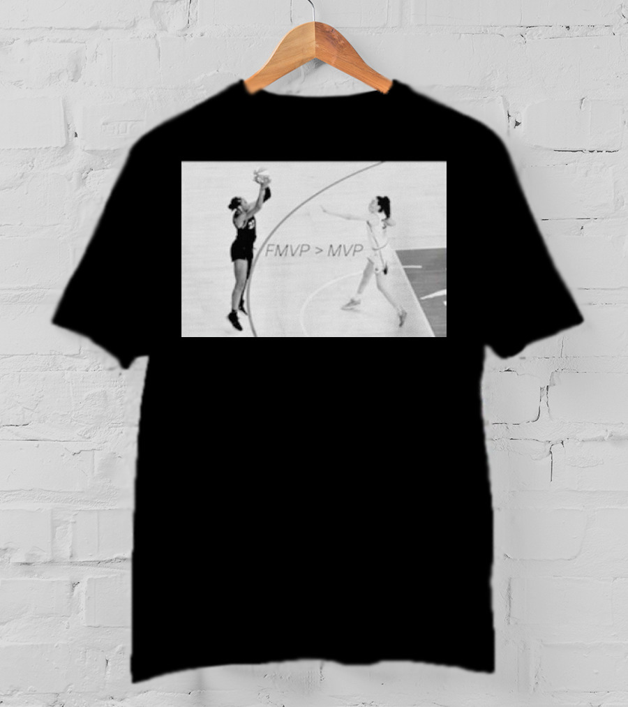 A’ja Wilson FMVP > MVP Basketball T-Shirt