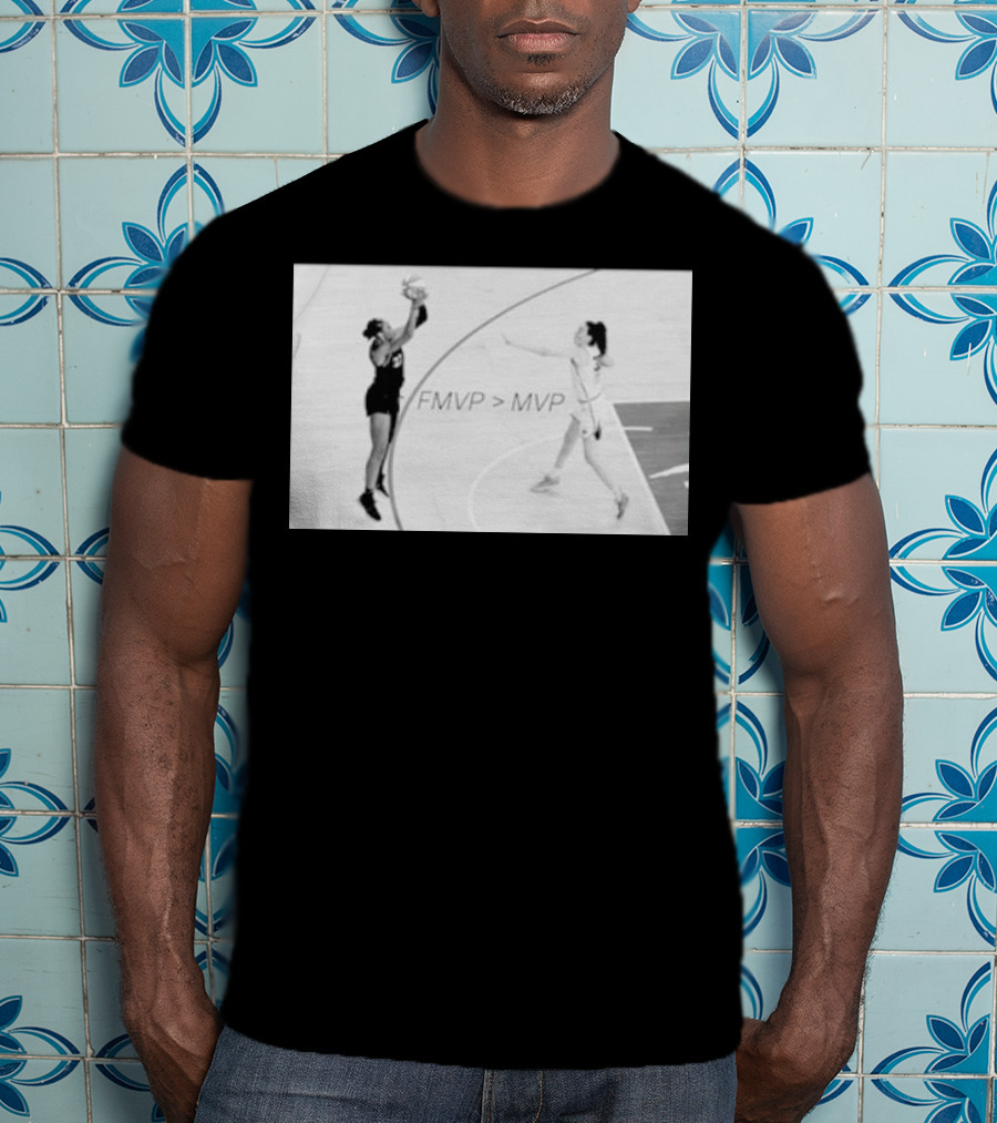 A’ja Wilson FMVP > MVP Basketball T-Shirt