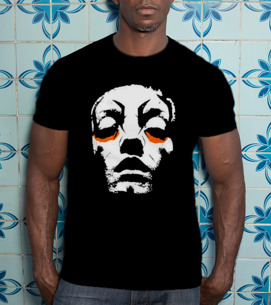 Danhausen Jane Doehausen Face Orange Accents T-Shirt