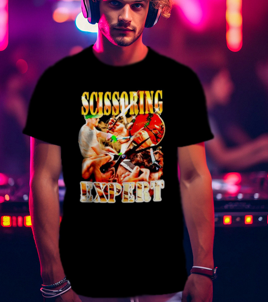 Scissoring Expert Hair Style Mastery T-Shirt