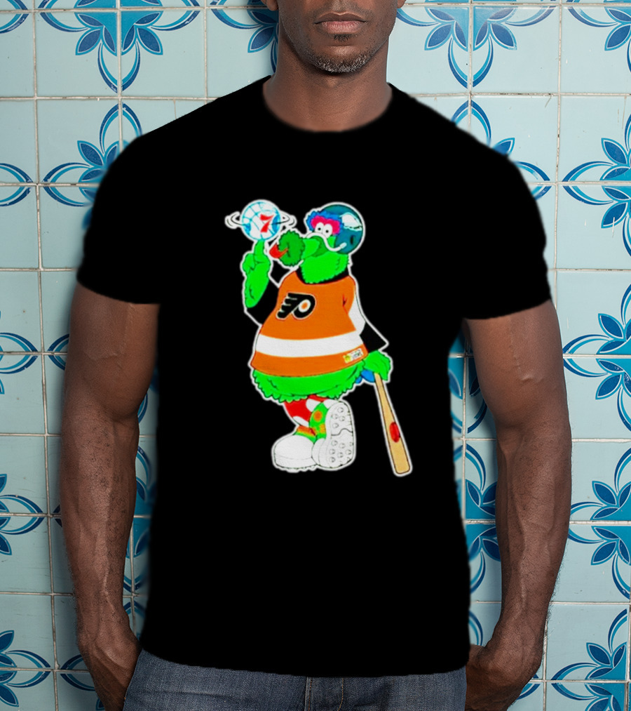 Philly Phanatic Philadelphia Flyers NHL Fan Art Sports T-Shirt