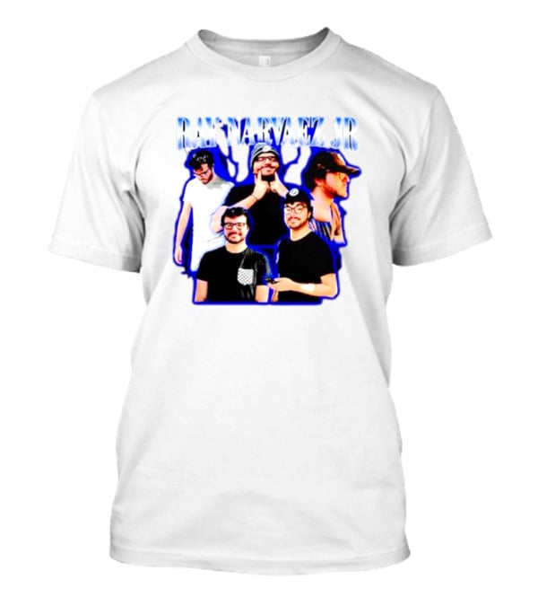 Ray Narvaez Jr Collage Of Five Poses T-Shirt