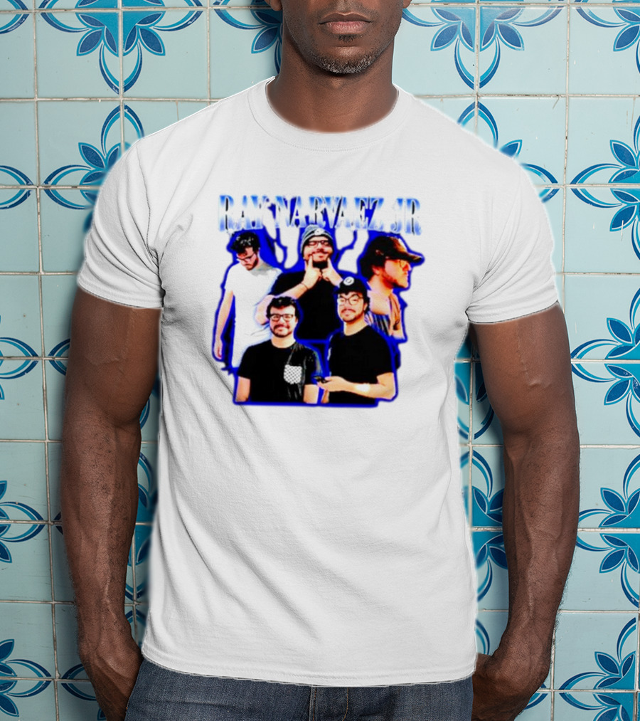Ray Narvaez Jr Collage Of Five Poses T-Shirt