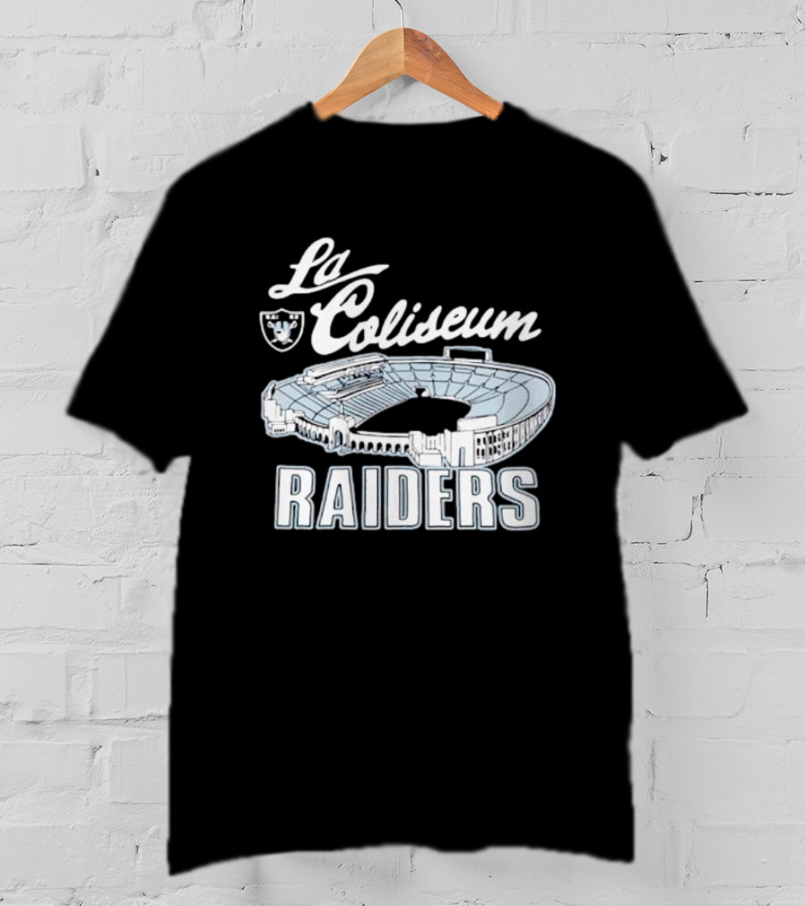 Los Angeles Memorial Coliseum Raiders Stadium T-Shirt
