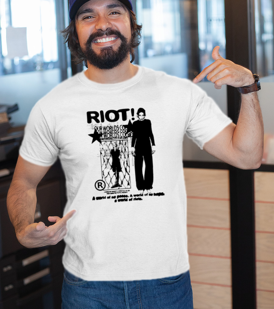 RIOT Our Worlds Could No Peace No Hope T-Shirt