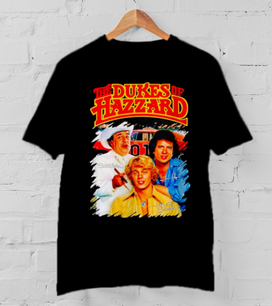 The Dukes Of Hazzard 01 Cast Signature T-Shirt