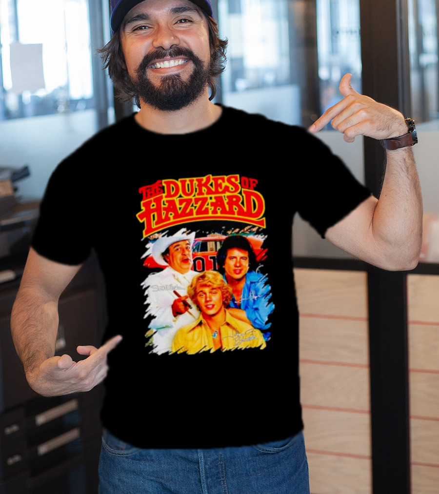 The Dukes Of Hazzard 01 Cast Signature T-Shirt