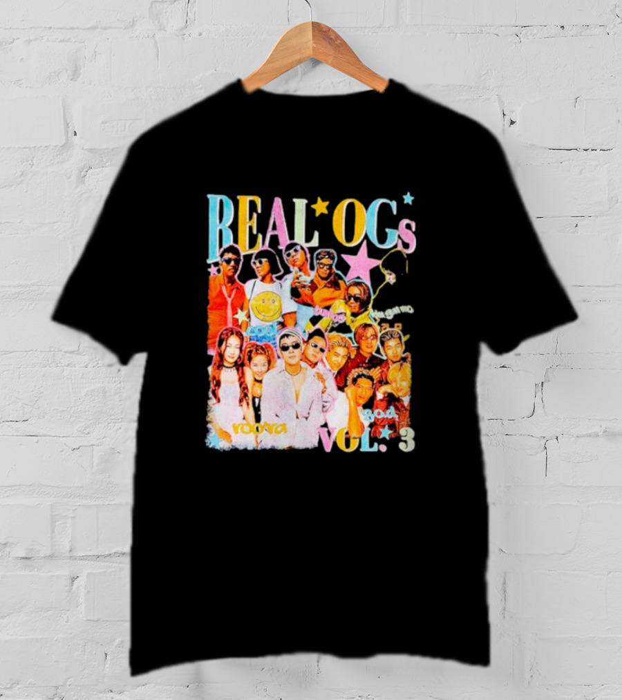 REAL OGs Vol. 3 Vintage Throwback Iconic Characters And Stars T-Shirt