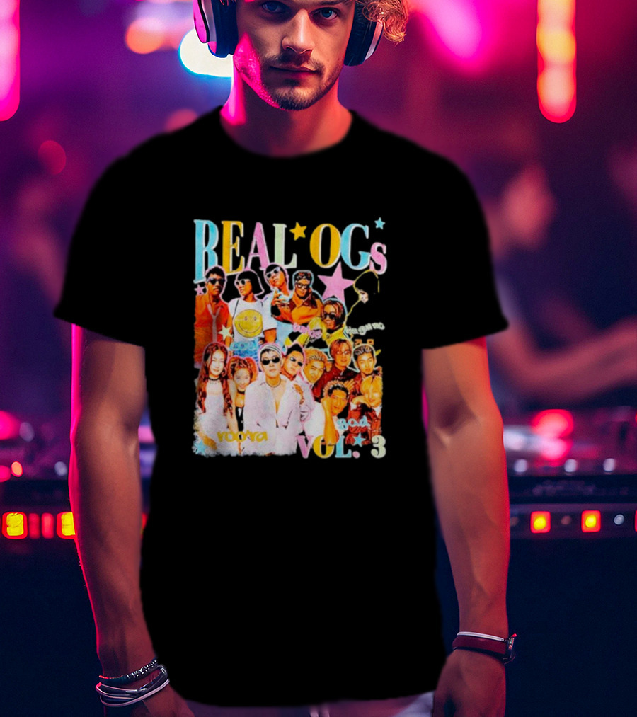 REAL OGs Vol. 3 Vintage Throwback Iconic Characters And Stars T-Shirt