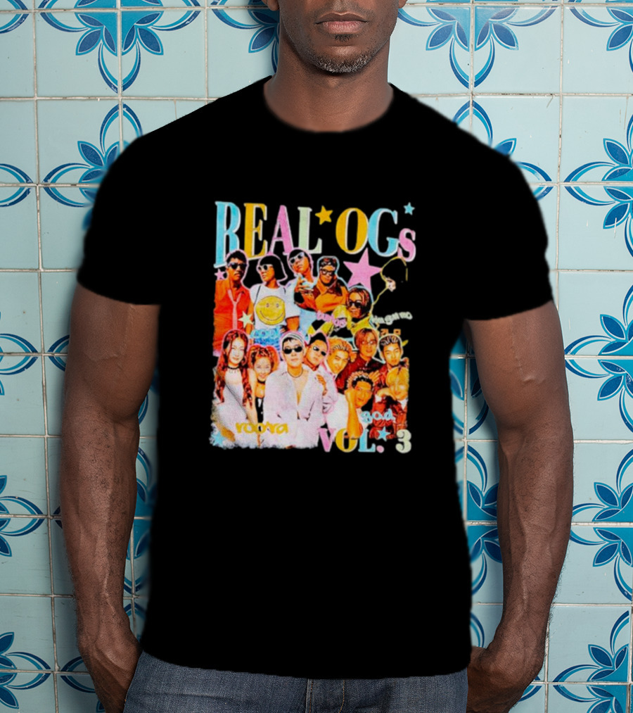 REAL OGs Vol. 3 Vintage Throwback Iconic Characters And Stars T-Shirt