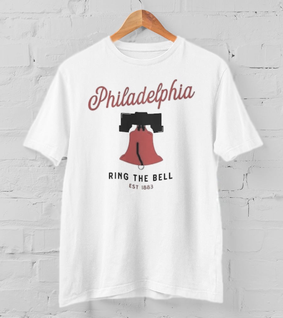 Philadelphia Phillies Ring The Bell Est 1883 MLB Baseball T-Shirt