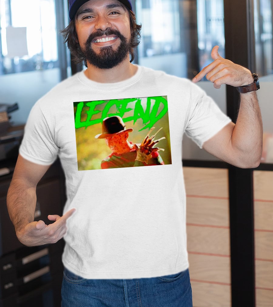 Freddy Krueger Legend Spooky Legends T-Shirt