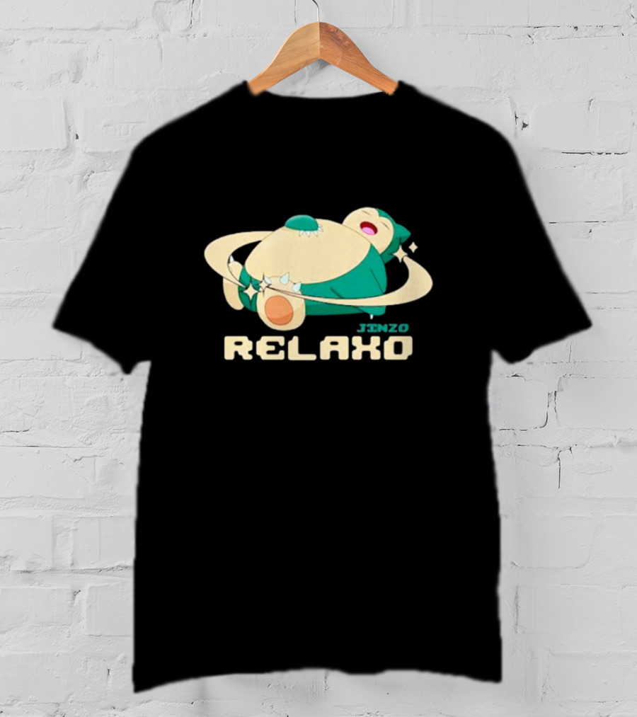 Day Dreamer Jinzo Relaxo Pokemon Snorlax T-Shirt