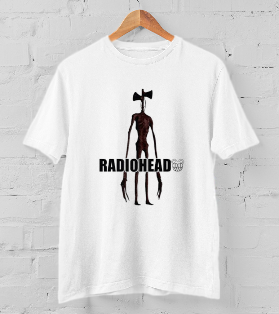 RADIOHEAD Alien Creature Illustration Band T-Shirt