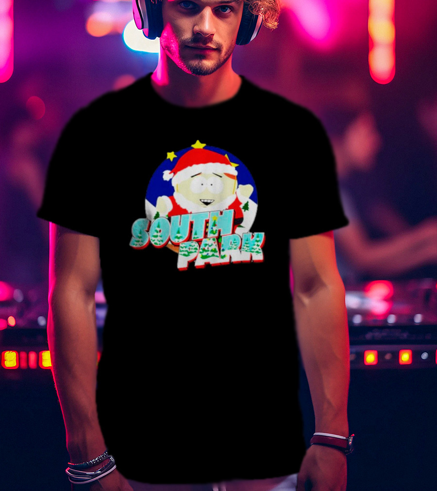 South Park Cartman Santa Christmas Character Christmas T-Shirt