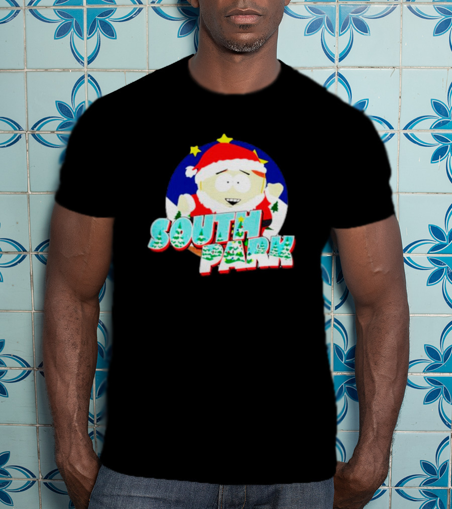 South Park Cartman Santa Christmas Character Christmas T-Shirt