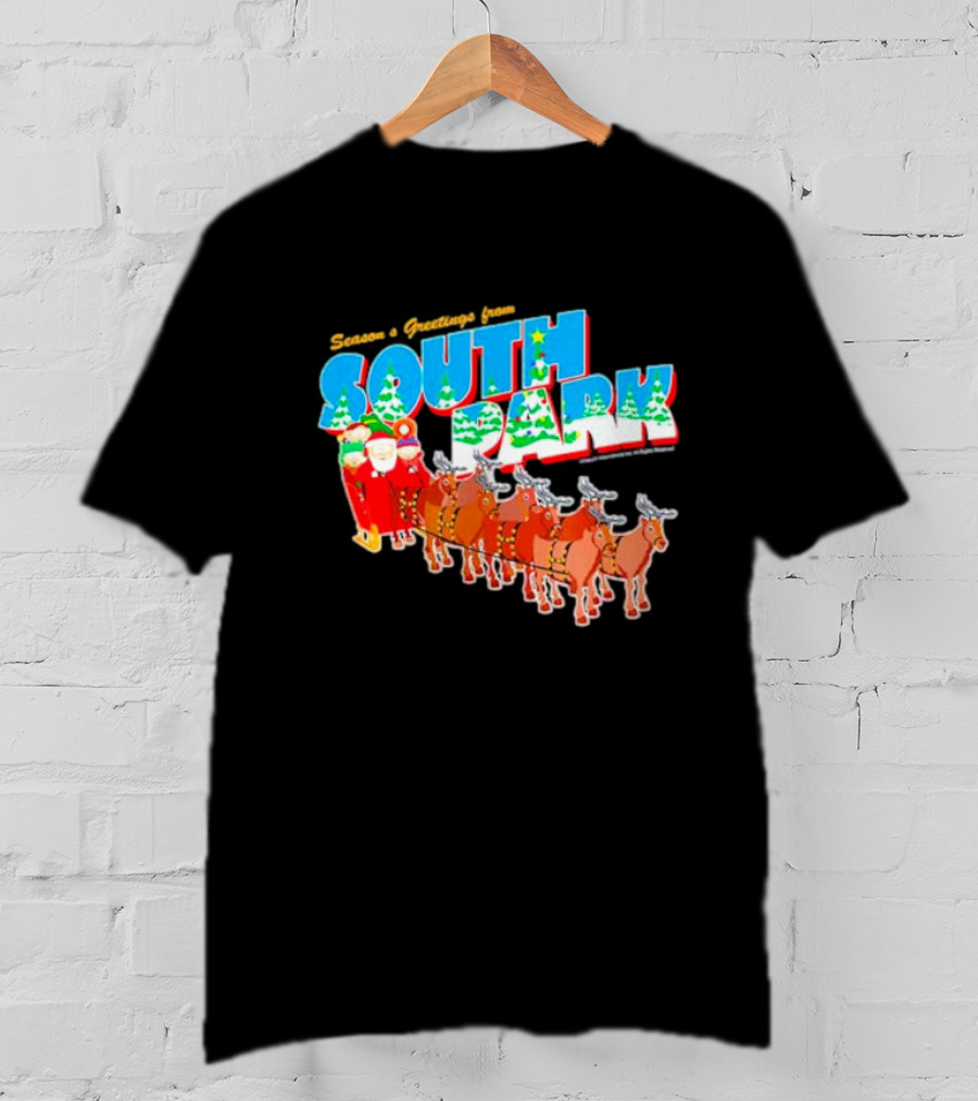 Season's Greetings From South Park Christmas Reindeer T-Shirt