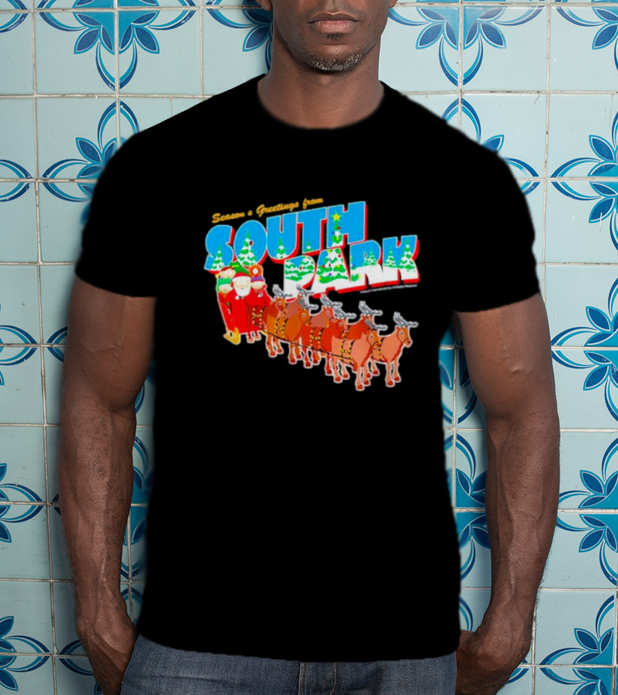Season's Greetings From South Park Christmas Reindeer T-Shirt