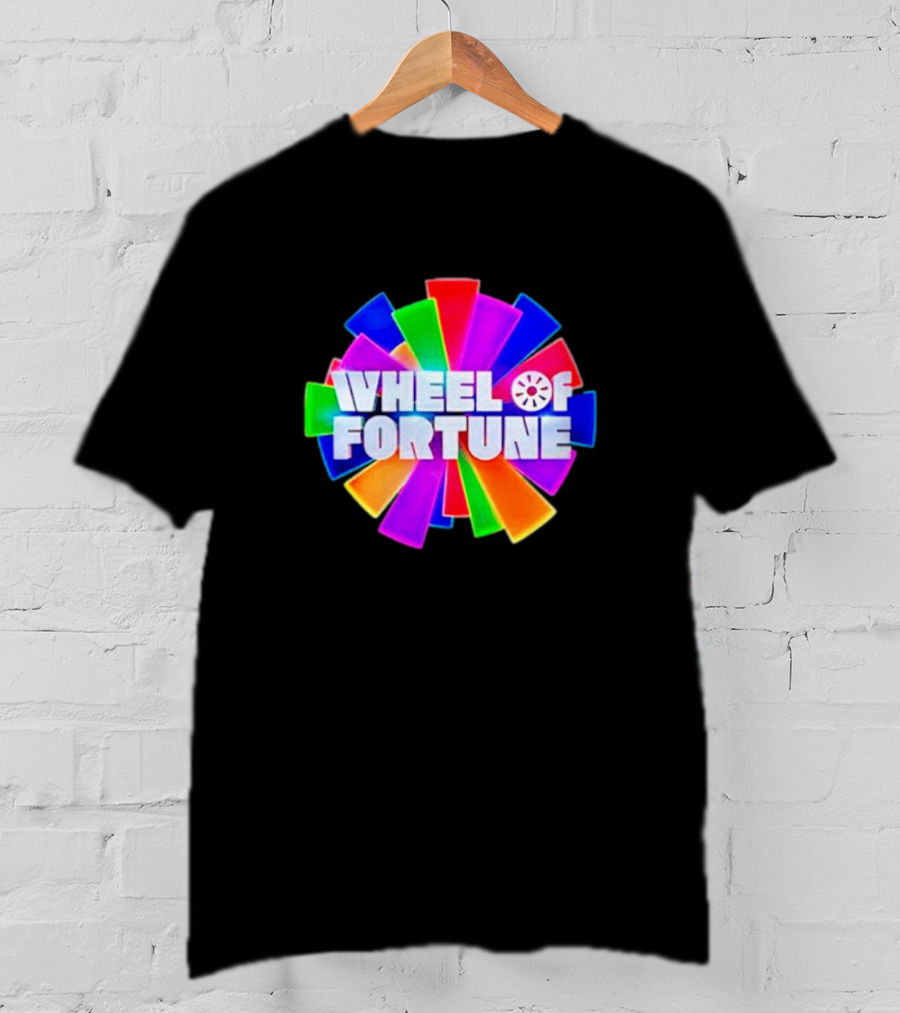 Wheel Of Fortune Colorful Iconic T-Shirt