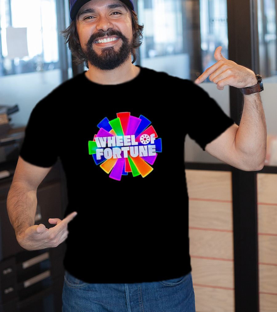 Wheel Of Fortune Colorful Iconic T-Shirt