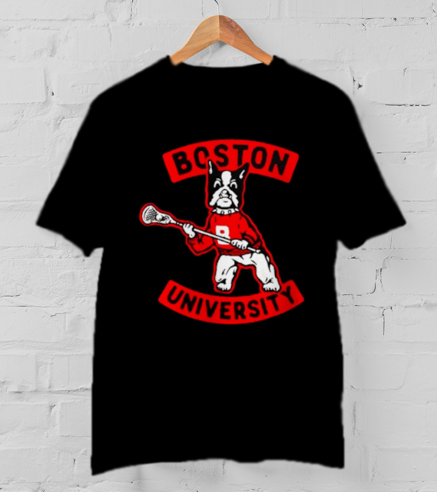 Boston University Terriers Lacrosse Vintage T-Shirt