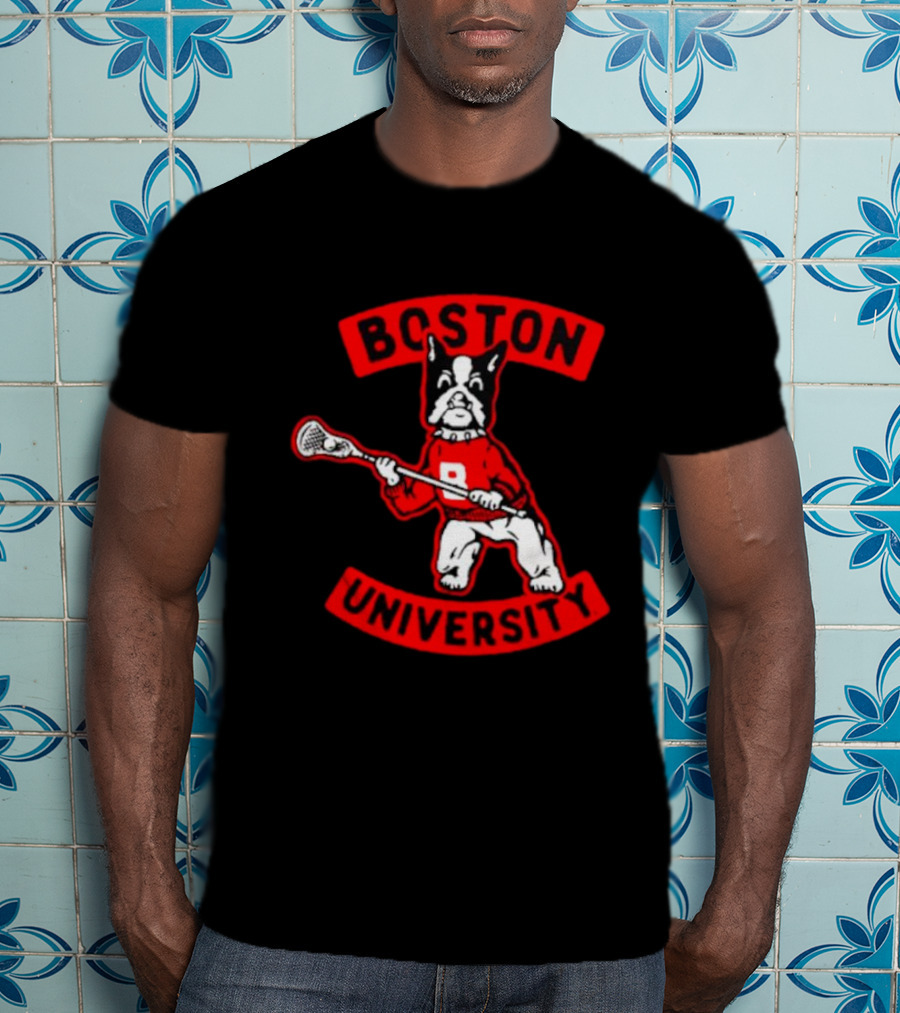 Boston University Terriers Lacrosse Vintage T-Shirt