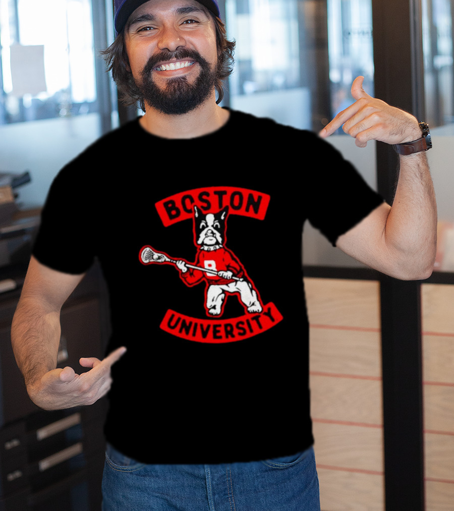 Boston University Terriers Lacrosse Vintage T-Shirt