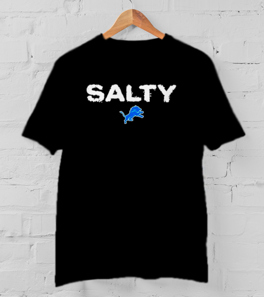 SALTY Detroit Lions Aaron Glenn T-Shirt