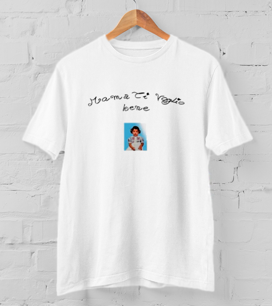 Mama Ti Voglio Bene Child Photo T-Shirt