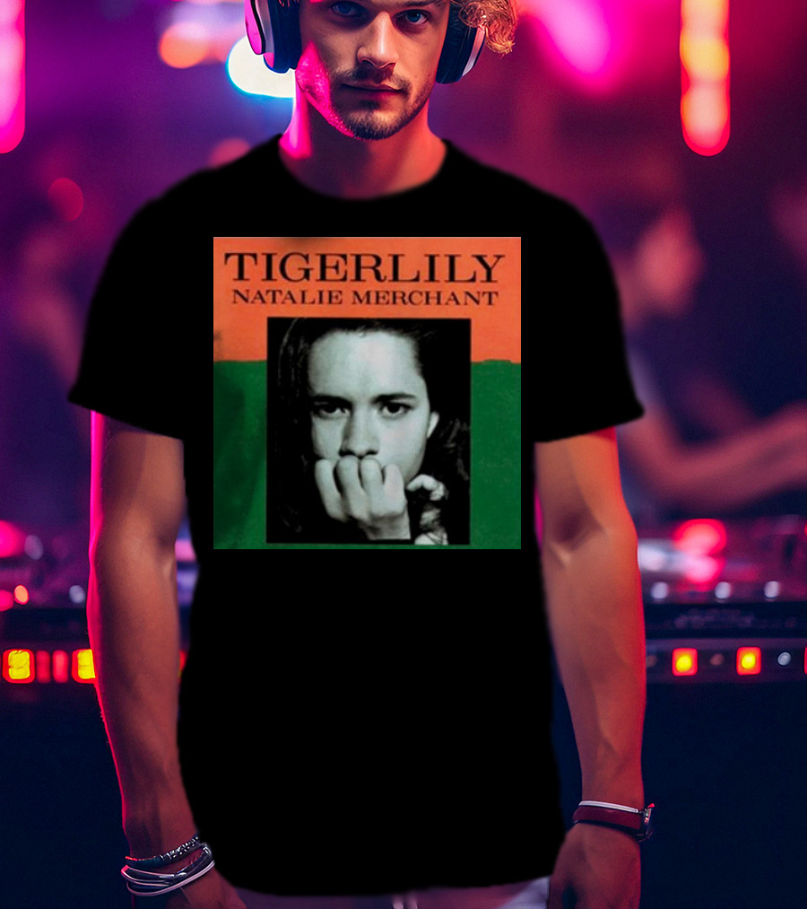 Natalie Merchant Tigerlily Album Cover T-Shirt