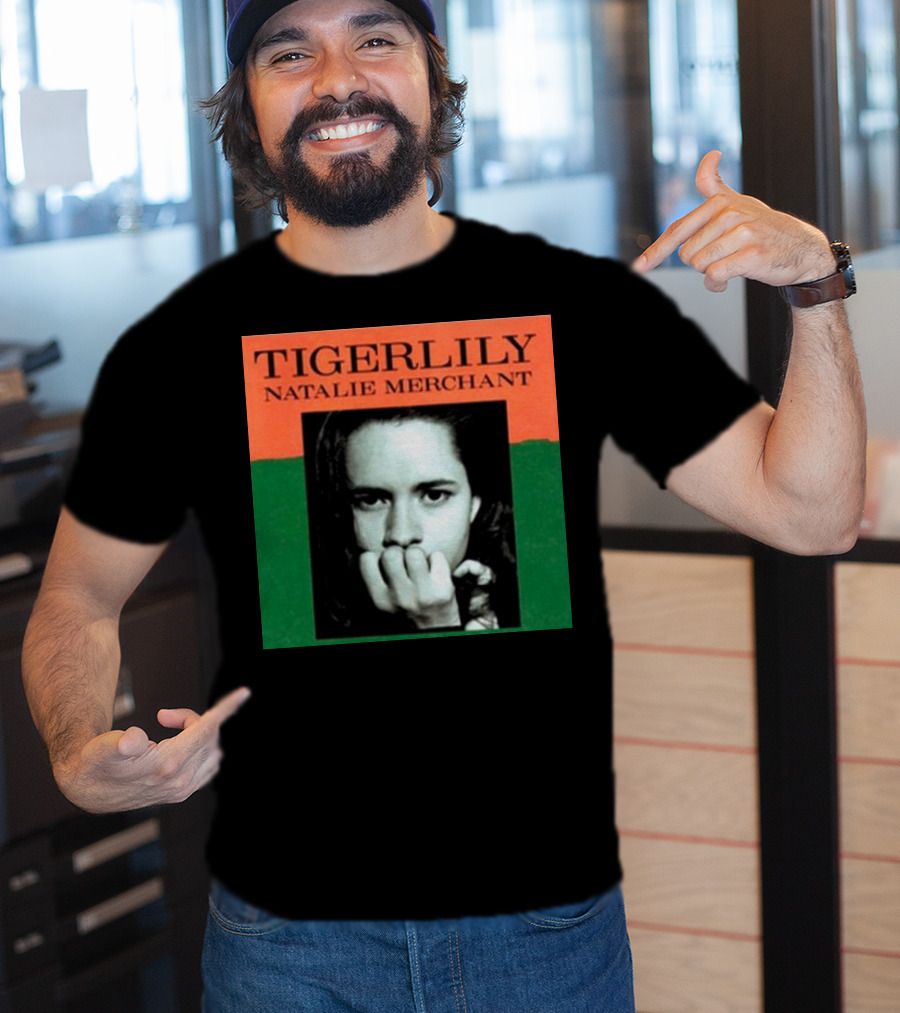 Natalie Merchant Tigerlily Album Cover T-Shirt
