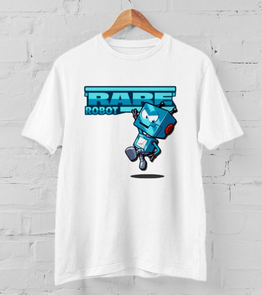 Rare Robot Character T-Shirt