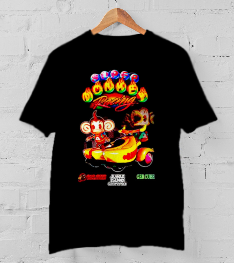 Super Monkey Racing Jungle Grind Chaos Park Gercube 3rd Strike Network T-Shirt