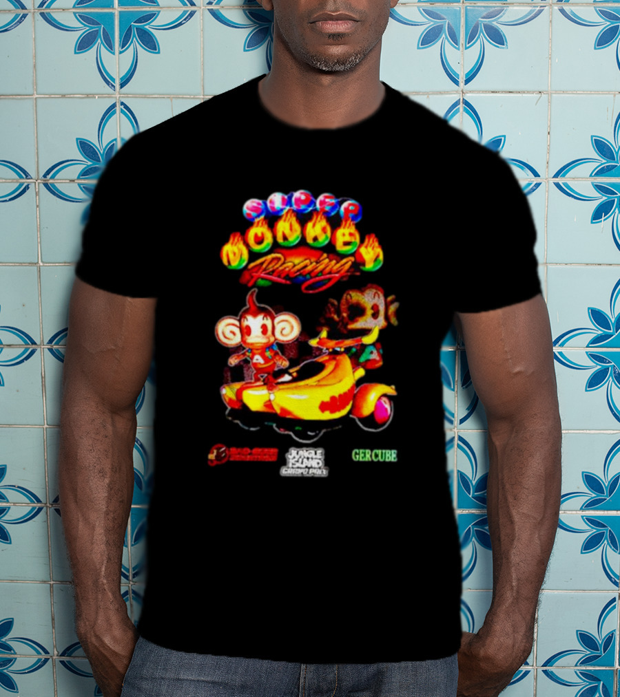 Super Monkey Racing Jungle Grind Chaos Park Gercube 3rd Strike Network T-Shirt