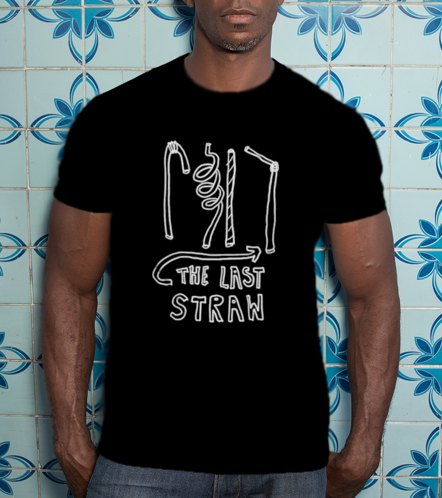 The Last Straw Illustrated Bent Straws Collection T-Shirt