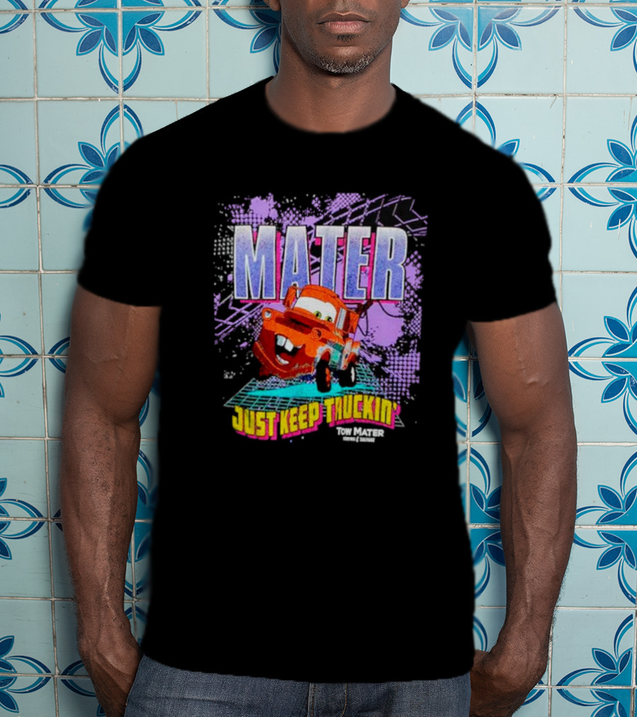 Mater Just Keep Truckin Tow Mater Disney Pixar Cars T-Shirt