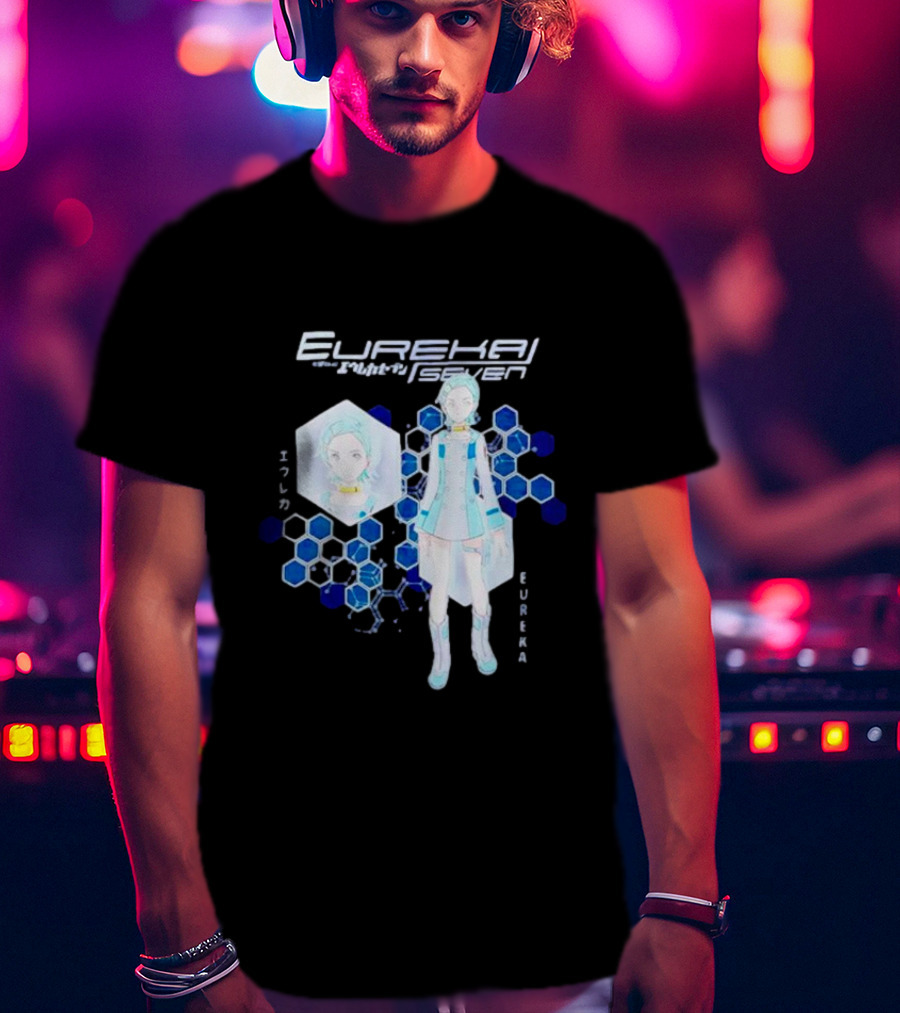Eureka Seven Eureka Hexagonal Character T-Shirt