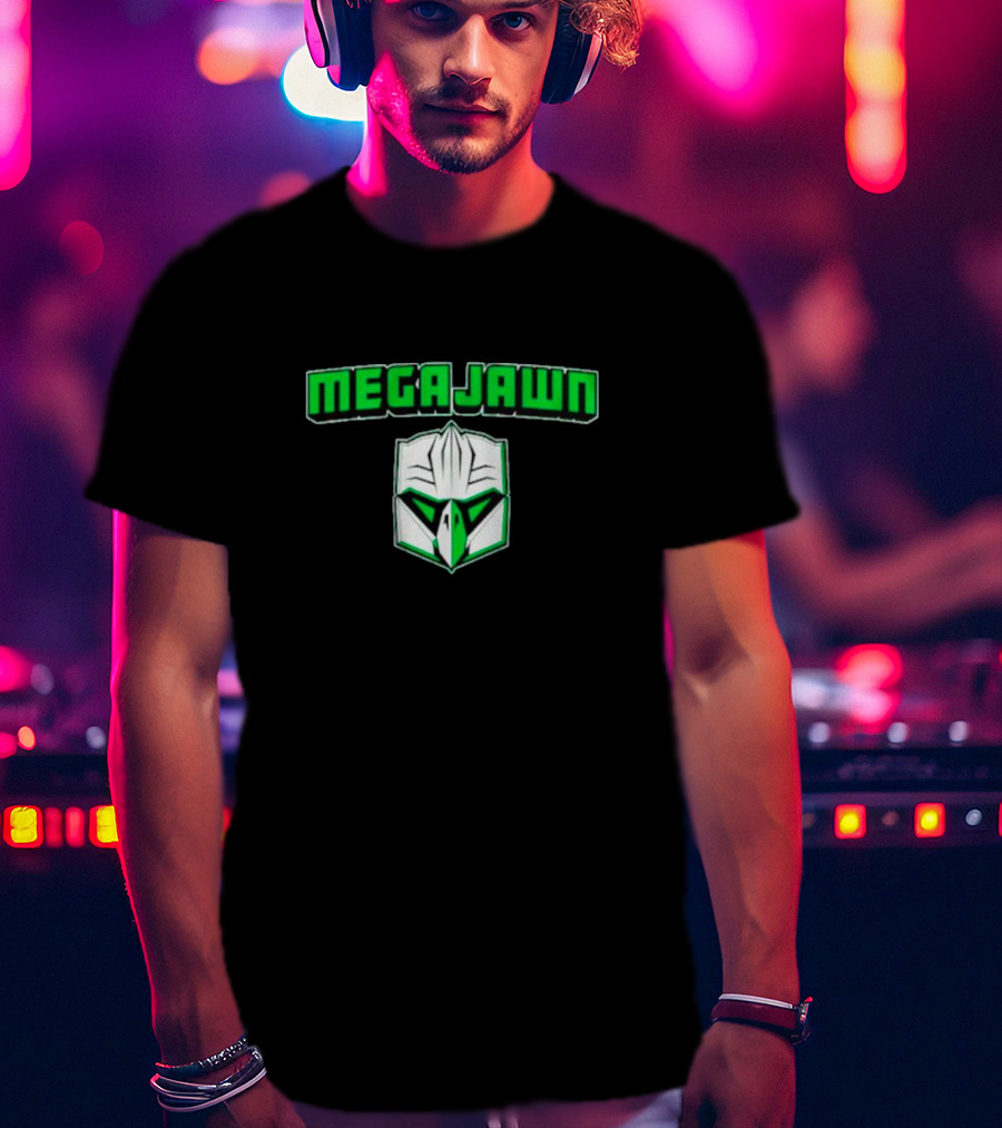 Philadelphia Eagles Mega Jawn Green Bird Emblem T-Shirt