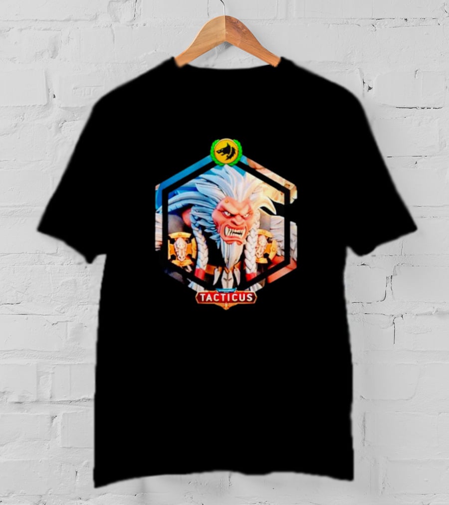 Warhammer 40000 Tacticus Space Iconic Character Emblem T-Shirt