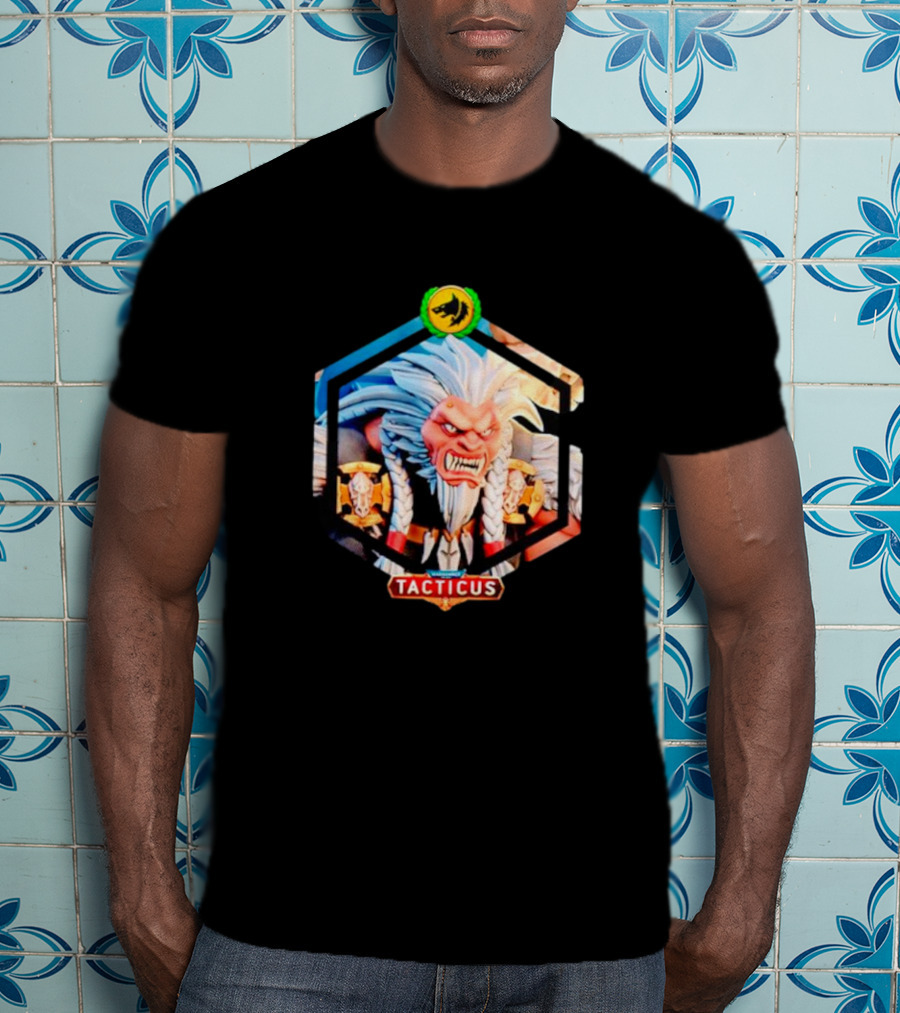Warhammer 40000 Tacticus Space Iconic Character Emblem T-Shirt